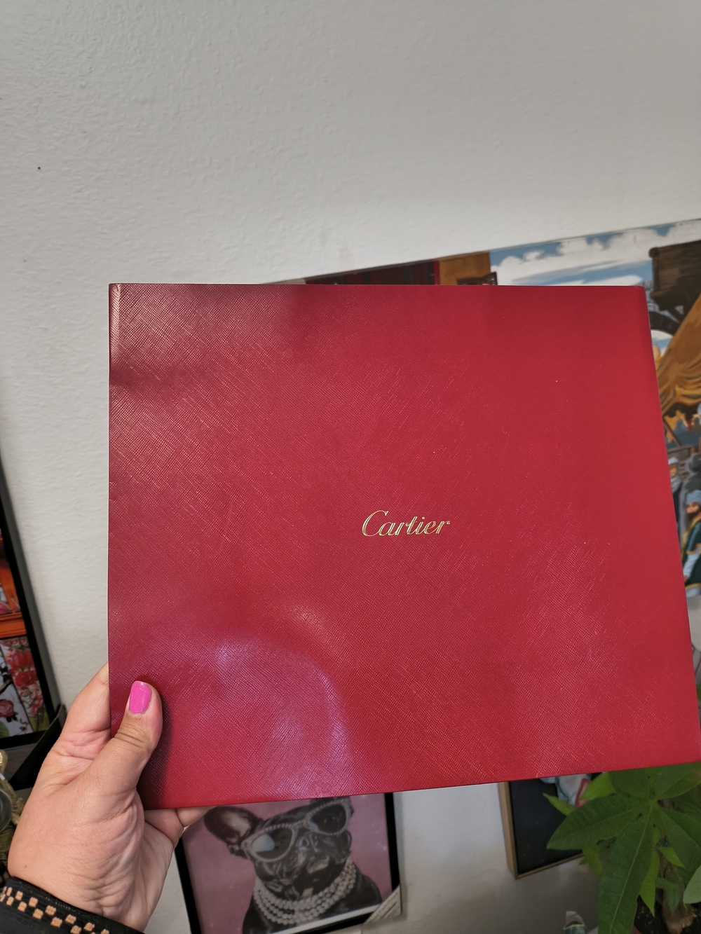 Cartier Red Bag